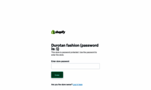 Durotan-fashion.myshopify.com thumbnail