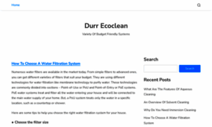 Durr-ecoclean.com thumbnail