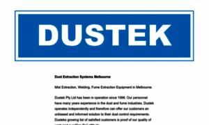 Dustek.com.au thumbnail