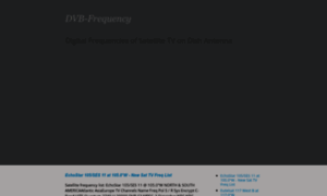 Dvb-frequencies.blogspot.com thumbnail