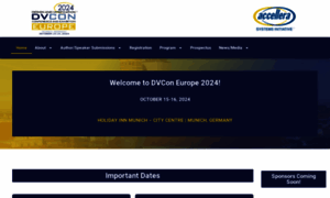 Dvcon-europe.org thumbnail