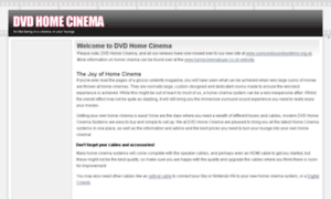 Dvd-home-cinema.co.uk thumbnail