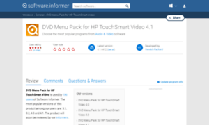 Dvd-menu-pack-for-hp-touchsmart-video.software.informer.com thumbnail