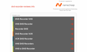 Dvd-recorder-reviews.info thumbnail