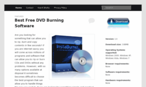 Dvdburnersoftware.org thumbnail