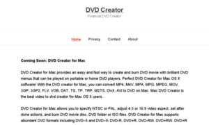 Dvdcreatormac.com thumbnail