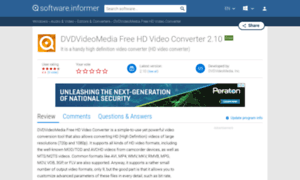 Dvdvideomedia-free-hd-video-converter.software.informer.com thumbnail