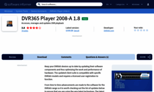 Dvr365-player-2008-a.software.informer.com thumbnail