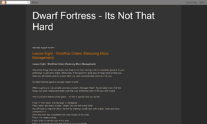Dwarf-fortress-made-easy.blogspot.com thumbnail