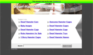 Dwarf-hamster.com thumbnail