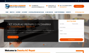 Dwarkaacrepair.com thumbnail