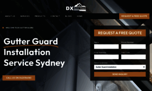 Dxgutterguard.com.au thumbnail