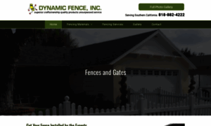 Dynamicfencecompany.com thumbnail