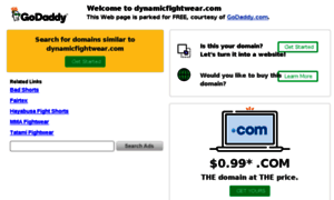 Dynamicfightwear.com thumbnail