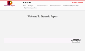 Dynamicpapers.com thumbnail
