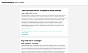 Dynamicpress.pl thumbnail