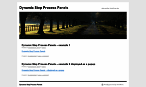 Dynamicstepprocesspanelswp.quanticalabs.com thumbnail