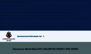 Dynamonsworldmodapk.net thumbnail