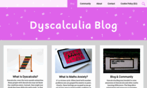 Dyscalculia-blog.com thumbnail