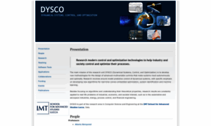 Dysco.imtlucca.it thumbnail