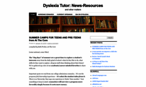 Dyslexia.wordpress.com thumbnail