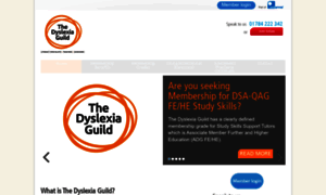 Dyslexiaguild.org.uk thumbnail