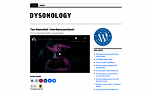 Dysonology.wordpress.com thumbnail