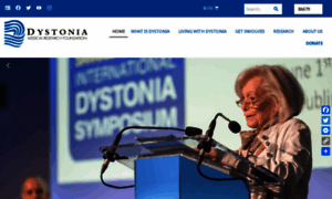 Dystonia-foundation.org thumbnail