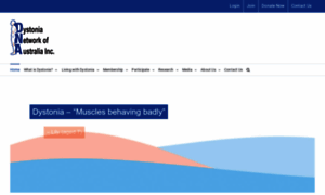 Dystonia.org.au thumbnail