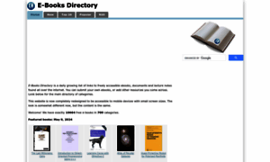 E-booksdirectory.com thumbnail