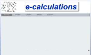 E-calculations.com thumbnail