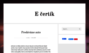 E-certik.cz thumbnail