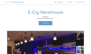 E-cig-warehousemn.business.site thumbnail