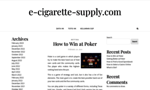 E-cigarette-supply.com thumbnail