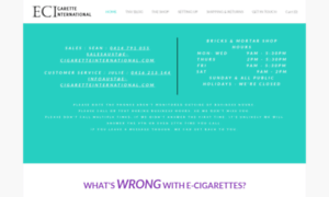 E-cigaretteinternational.com thumbnail