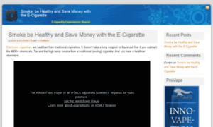 E-cigaretteonline.org thumbnail