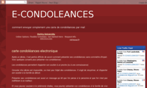 E-condoleances.blogspot.com thumbnail