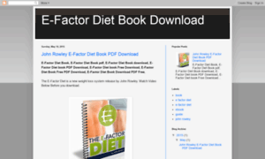 E-factordietbookdownload.blogspot.com thumbnail