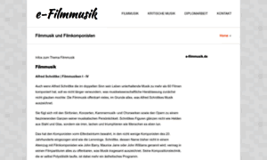 E-filmmusik.de thumbnail