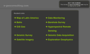 E-geoconsulting.com thumbnail