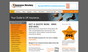 E-insurancedirectory.com thumbnail