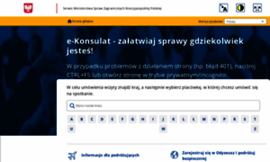 E-konsulat.gov.pl thumbnail