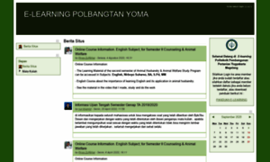 E-learning.polbangtanyoma.ac.id thumbnail