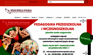 E-learning.wszechnicapolska.edu.pl thumbnail