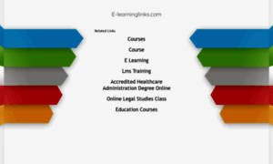 E-learninglinks.com thumbnail