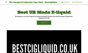 E-liquids.business.site thumbnail