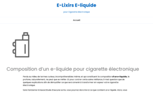 E-lixirs.fr thumbnail