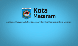 E-mpbm.mataramkota.go.id: elektronik Musyawarah 