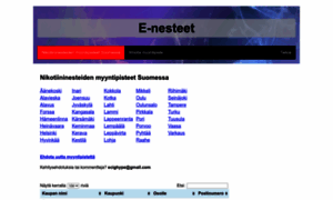 E-nesteet.com thumbnail