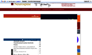 E-neurospine.org thumbnail